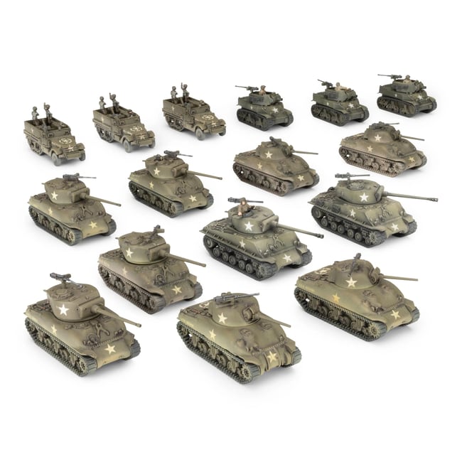 US Old Ironsides Sherman Tank Company (USAB18)