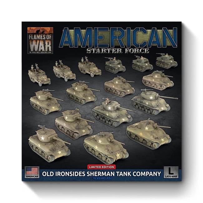 US Old Ironsides Sherman Tank Company (USAB18)