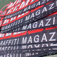 Image 2 of Patch Ricamata Grande Logo Metallo e Cemento