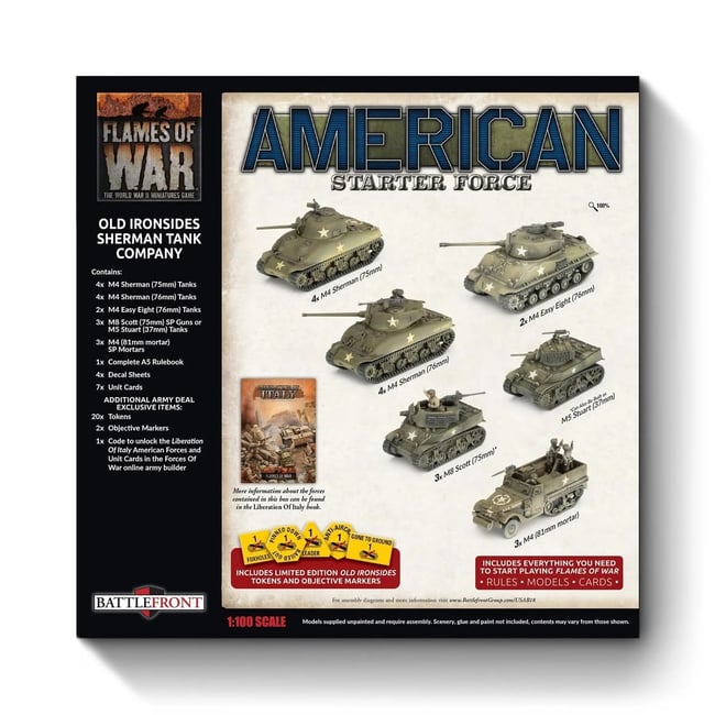 US Old Ironsides Sherman Tank Company (USAB18)