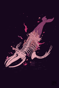 Whalefall Print
