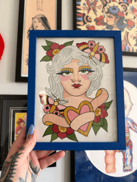 ORIGINAL PAINTING - Self Portrait
