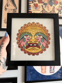 ORIGINAL PAINTING - Bert Grimm Moon