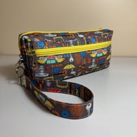 Image 2 of Personal Hygiene Pouch with Zipper Pocket & Wristlet | Made to Order