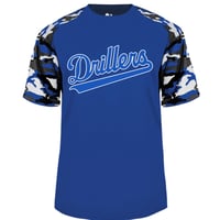 Image 3 of Drillers Badger Camo Wicking Tee Youth & Adult