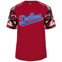Image 6 of Drillers Badger Camo Wicking Tee Youth & Adult