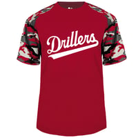 Image 5 of Drillers Badger Camo Wicking Tee Youth & Adult