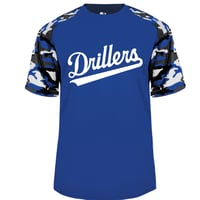 Image 4 of Drillers Badger Camo Wicking Tee Youth & Adult