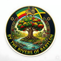 By the Rivers of Babylon 3.5" Round Sticker