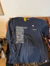 XL "HOMEAUX" VERTICAL NAVY CARHARTT LONGSLEEVE
