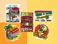 Image 1 of Throwback Sticker Pack