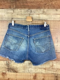 Image 5 of Vintage Levi Big E Redlines Denim Cut Off Shorts