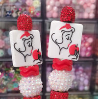 Image 1 of Snow White Rhinestone Pen (703)