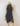 Vintage 1980s Black & Silver Beaded Fringe Dress