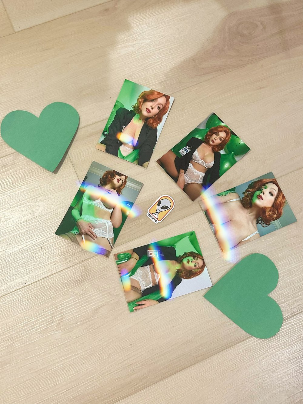 Image of Scully signed 4x6 photo bundle