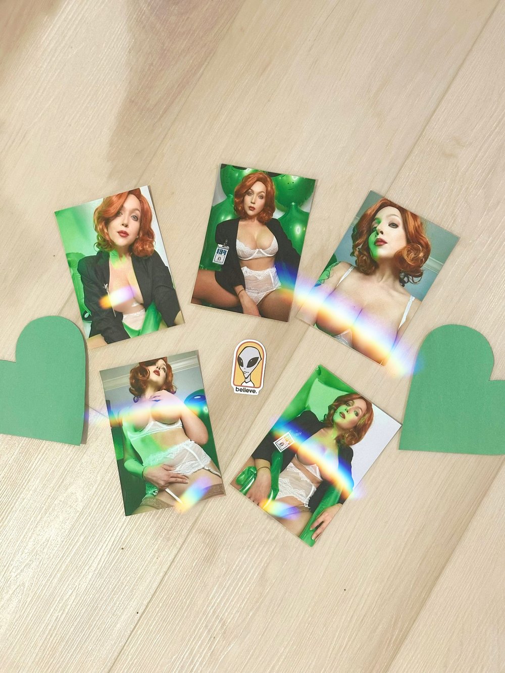 Image of Scully signed 4x6 photo bundle