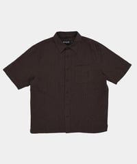 QUASI_KALVIN SHORT SLEEVE SHIRT :::HICKORY:::