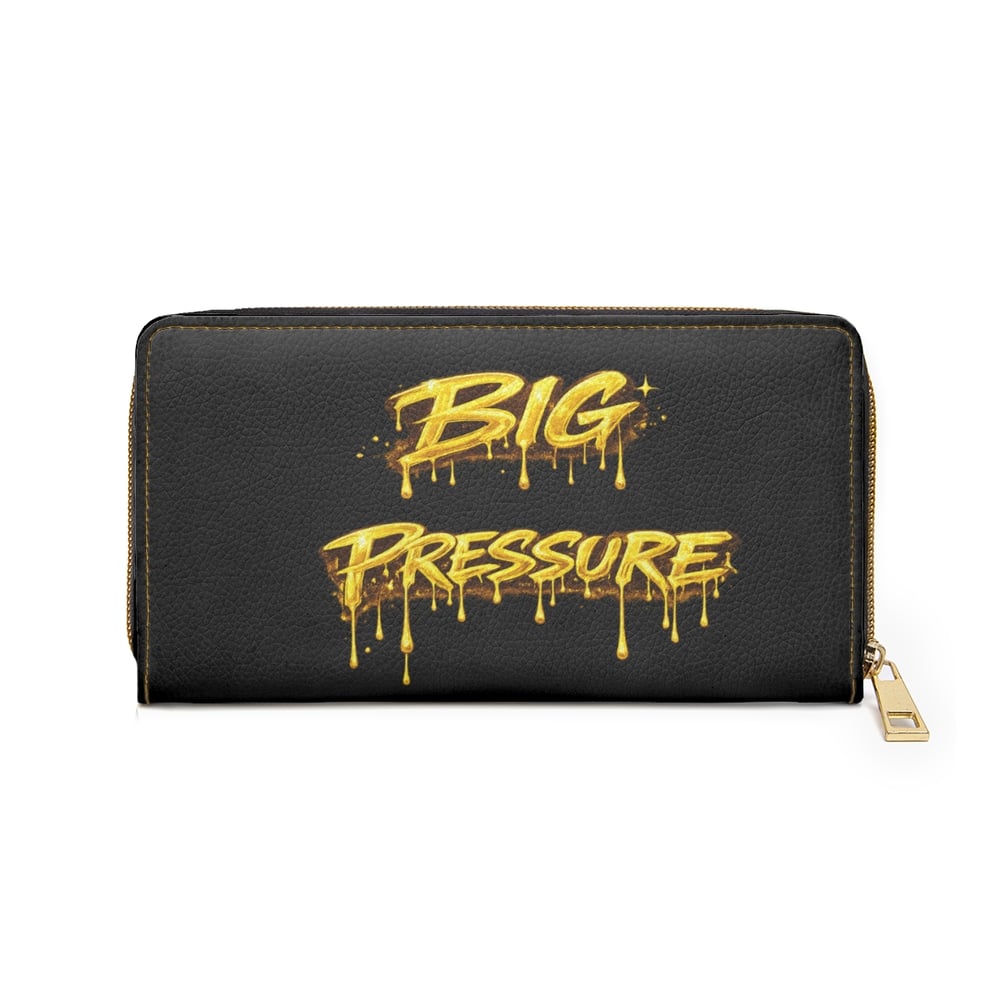 Image of Big Pressure Graffiti Zipper Wallet