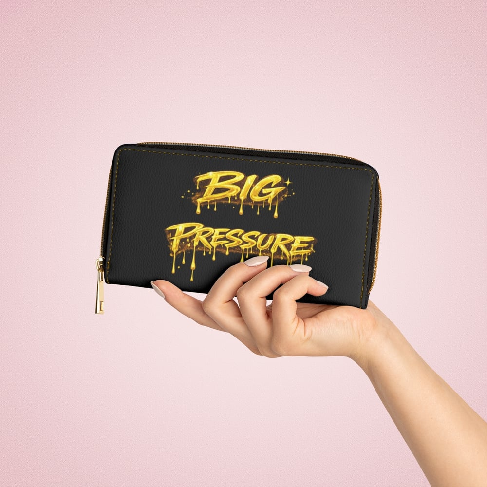 Image of Big Pressure Graffiti Zipper Wallet