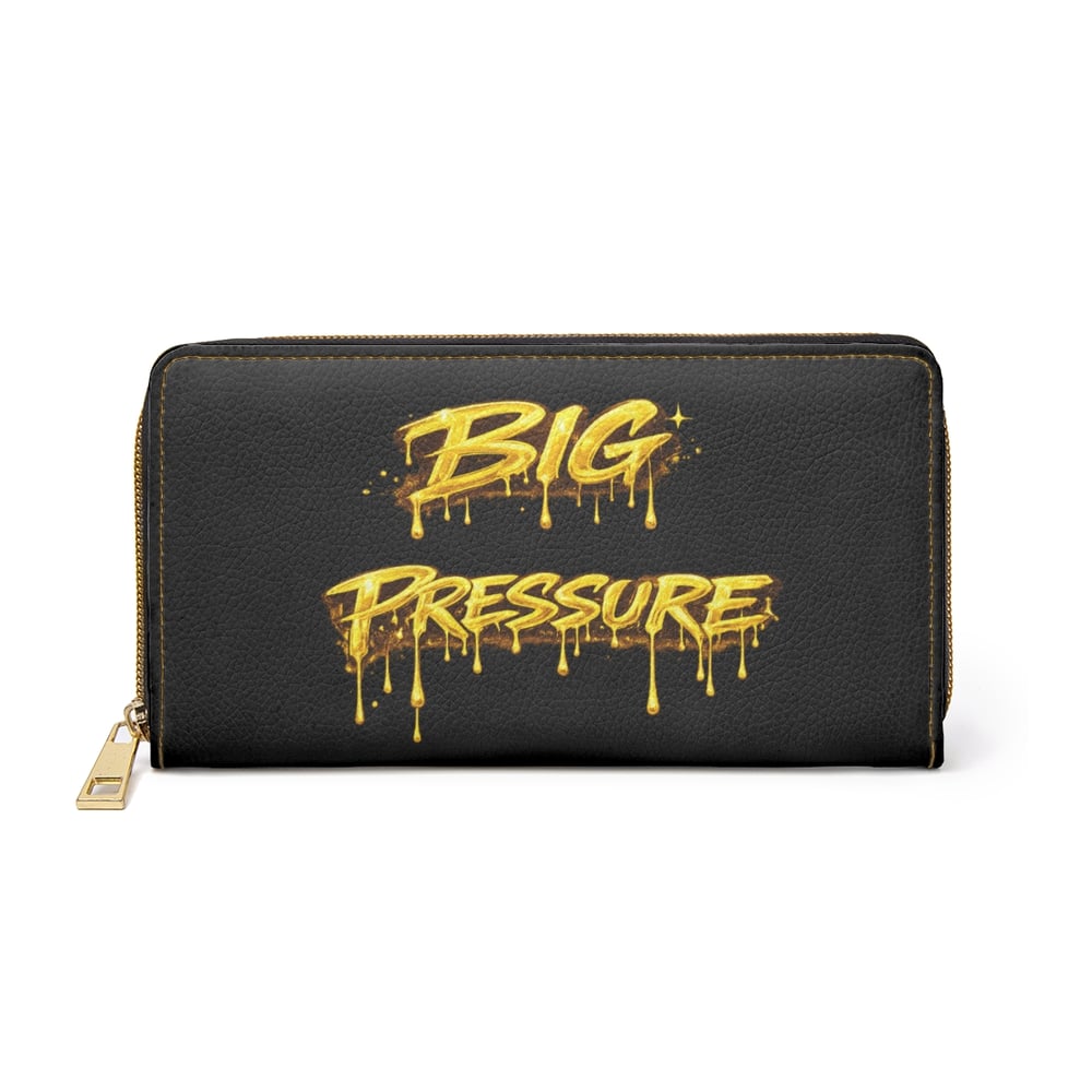Image of Big Pressure Graffiti Zipper Wallet