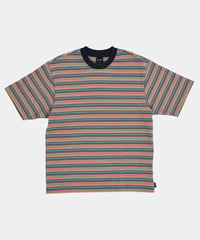 QUASI_BERT STRIPED TEE :::NAVY:::
