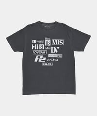 QUASI_FORMATS TEE :::FADED BLACK:::