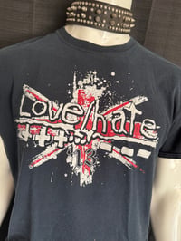 Image 3 of Stevie Rachelle "Stage Worn " men's L/XL size Love/Hate UK tour tee + a FREE signed CD 