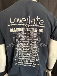 Image 5 of Stevie Rachelle "Stage Worn " men's L/XL size Love/Hate UK tour tee + a FREE signed CD 