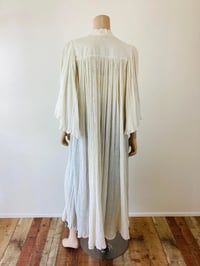 Image 8 of Vintage 1970s Amerikan Climax Cotton Gauze Duster Jacket / Robe