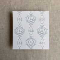 Image 2 of grace floral liner for A7 square flap envelope PACK of 10