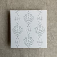 Image 6 of grace floral liner for A7 square flap envelope PACK of 10