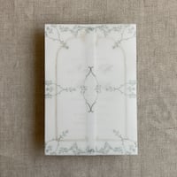 Image 6 of grace floral printed vellum wrap for 5x7 inches card PACK of 10
