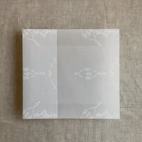 Image 10 of grace floral printed vellum wrap for 5x7 inches card PACK of 10