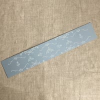 Image 7 of grace floral vellum Belly Band for 5x7 invitation A7 card PACK of 10