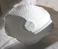 Image 17 of White Organic Papier Mache Bowl – Handmade Wabi Sabi Decor