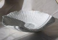 Image 16 of White Organic Papier Mache Bowl – Handmade Wabi Sabi Decor