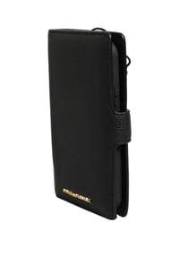 Image 2 of Dolce & Gabbana Flip Phone Case – Black Calf Leather (iPhone 11 Pro)