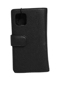 Image 3 of Dolce & Gabbana Flip Phone Case – Black Calf Leather (iPhone 11 Pro)