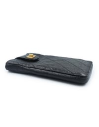 Image 2 of CHANEL AP1264 2.55 Matelassé Chain Phone Case – Calfskin Black