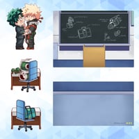 Image 4 of IZUKU SENSEI & KACCHAN PRO HERO ACRYLIC STANDEE