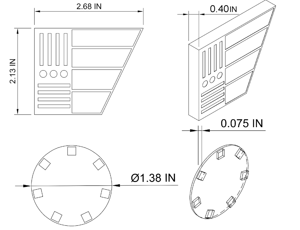 Image of Thomas RGB Sidebar/Ear Kit V3