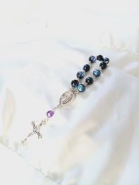 Image 2 of Aurora borealis pocket rosary
