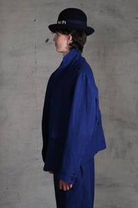 Image 9 of Orbal Jacket Linen - French Blue 