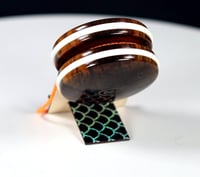 Image 3 of Rare Brazilian Blackheart wood yo-yo, #2026-074