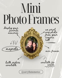 Mini Custom Photo Frames