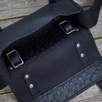 Image 3 of Accessory Bar Bag - Black/Ostrich