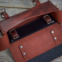 Image 3 of Accessory Bar Bag - Marble Brown/Ostrich