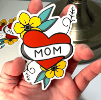 Image 2 of Mom Sticker WHOLESALE (Pack of 12)