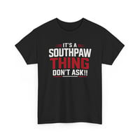 Image 2 of It’s a Southpaw Thing T‑Shirt – Funny Left‑Handed Pride Tee for Southpaws