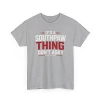 Image 3 of It’s a Southpaw Thing T‑Shirt – Funny Left‑Handed Pride Tee for Southpaws